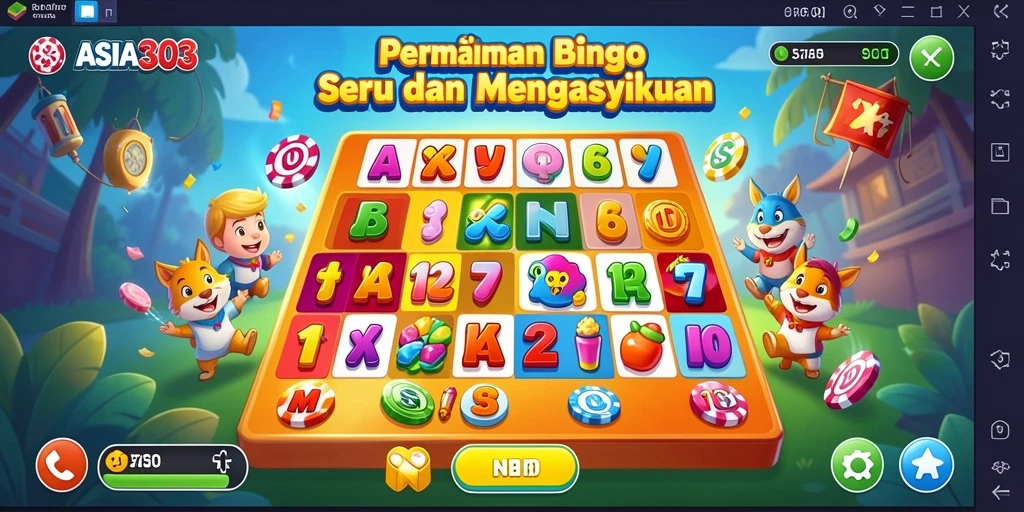 Gameplay seru saat bermain Bingo di ASIA303 dengan teman-teman.