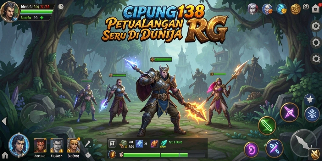 Tampilan gameplay seru di CIPUNG138 yang menampilkan pertarungan epik.