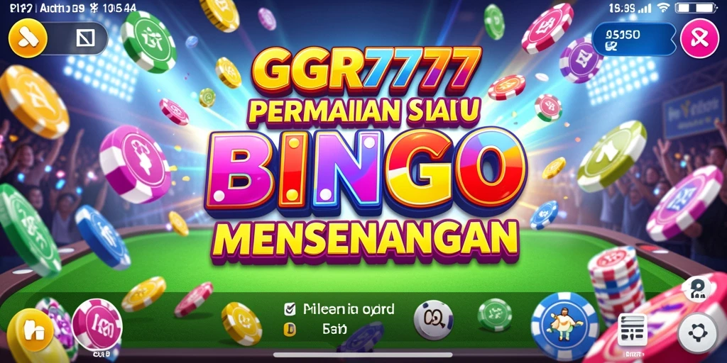 Screenshot GGR7777 menampilkan gameplay Bingo yang seru dan interaktif.