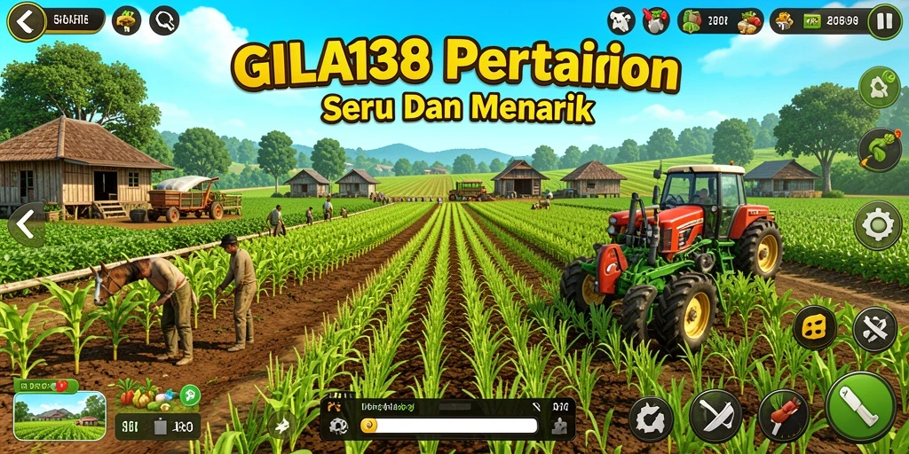 Gameplay GILA138 yang menarik dengan grafik pertanian.