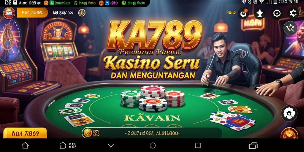 Screenshot KA789 menampilkan gameplay seru dalam permainan Kasino.