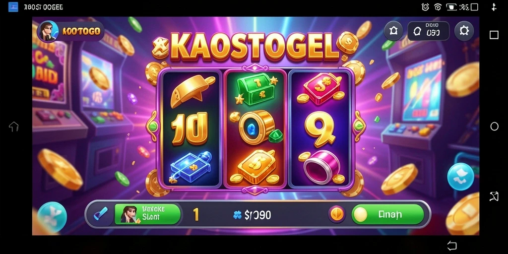 Tampilan menarik KAOSTOGEL dengan gameplay Slot yang seru.