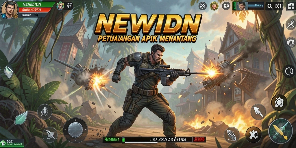 Tampilan grafis menakjubkan dalam gameplay NEWIDN.