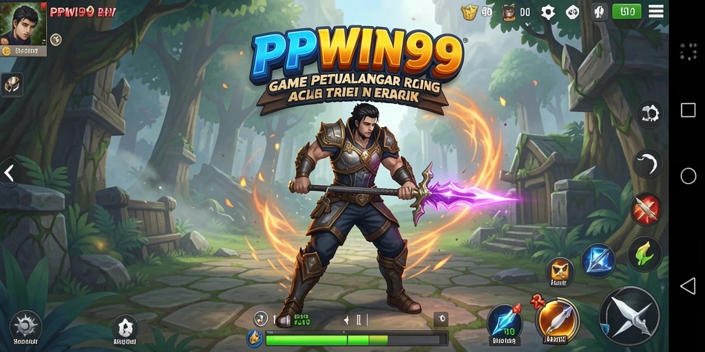 Tangkapan layar dari gameplay dinamis dalam PPWIN99.