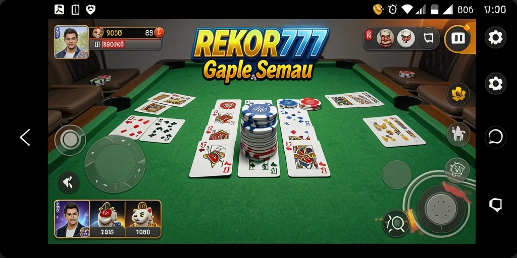 Tampilan gameplay seru di aplikasi REKOR777 yang menarik.