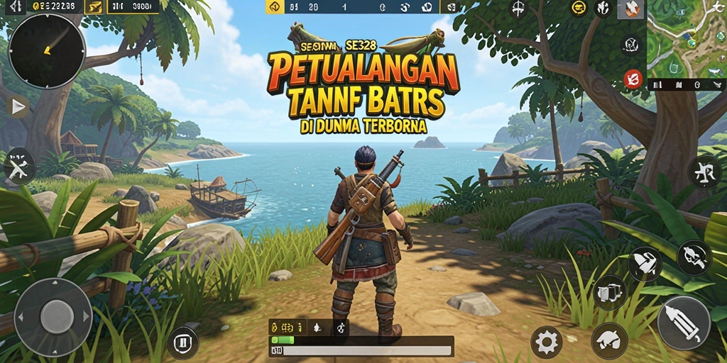 Gameplay SE328 menampilkan petualangan menakjubkan di dunia terbuka.