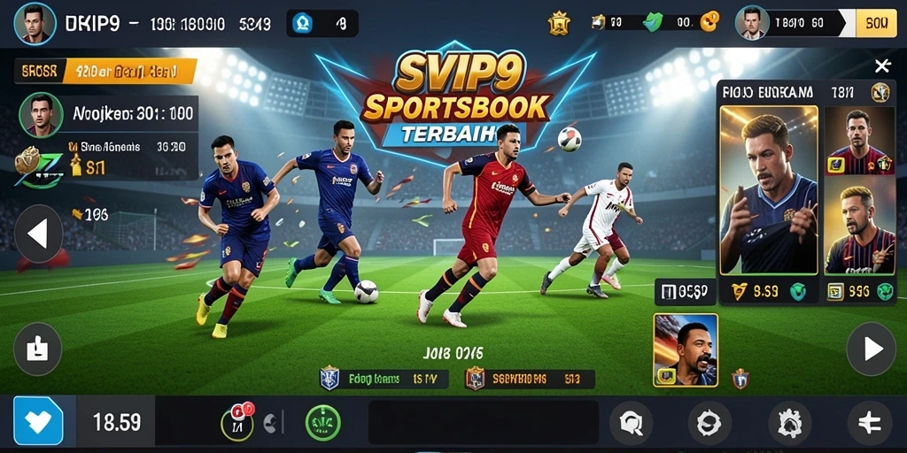 Tampilan gameplay SVIP9 dengan berbagai pilihan taruhan yang menarik.